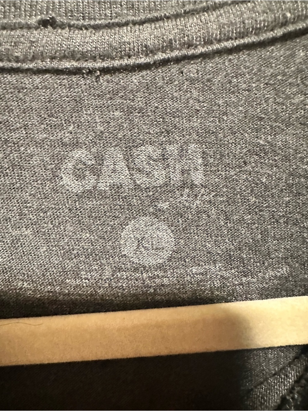 Johnny Cash ‘Man in Black' Graphic Tee - Charcoal Gray Size XL - Picture 3 of 4